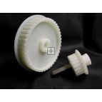 10 Tooth MXL Plastic Pulley (PP10MXL025M)